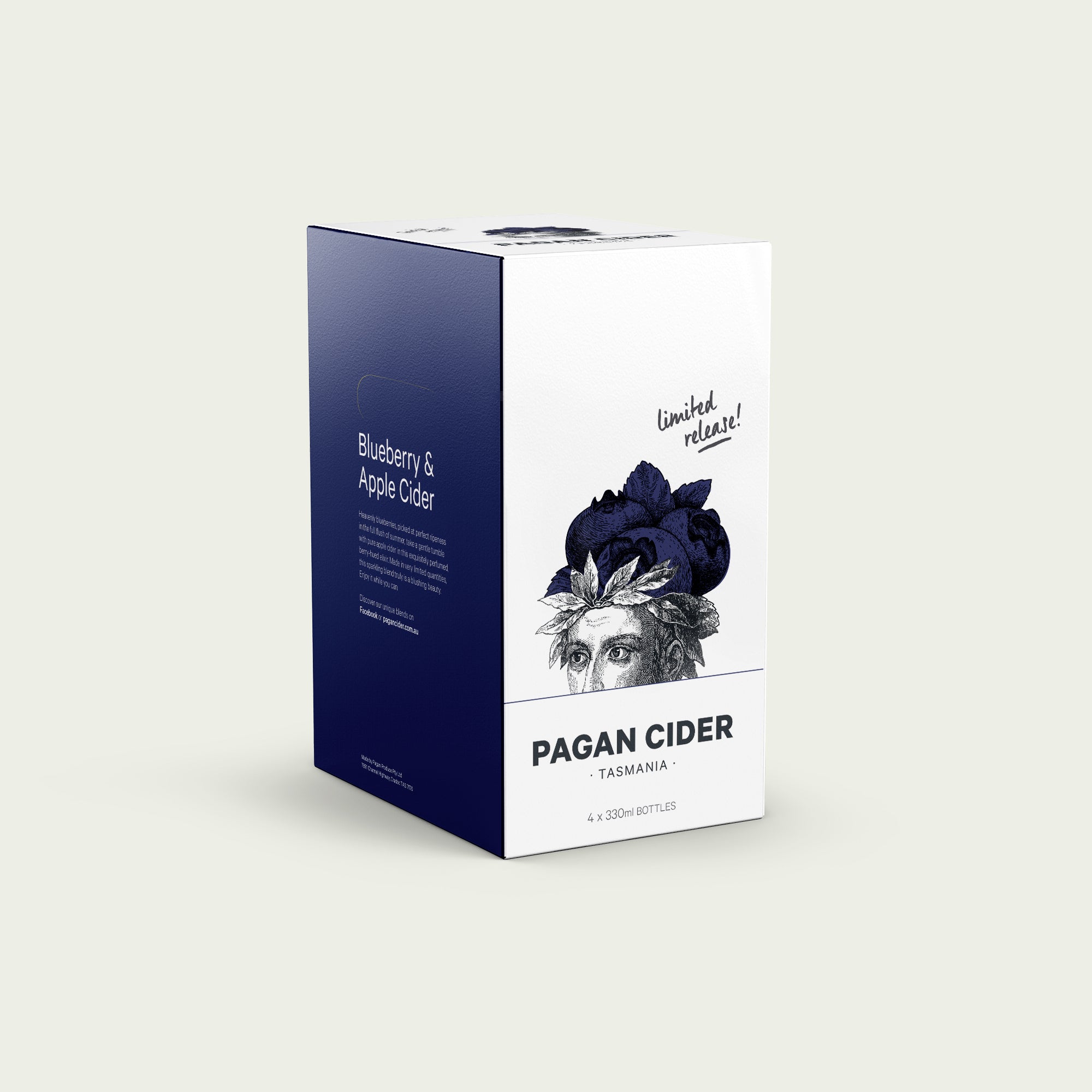 Blueberry 24 bottle carton